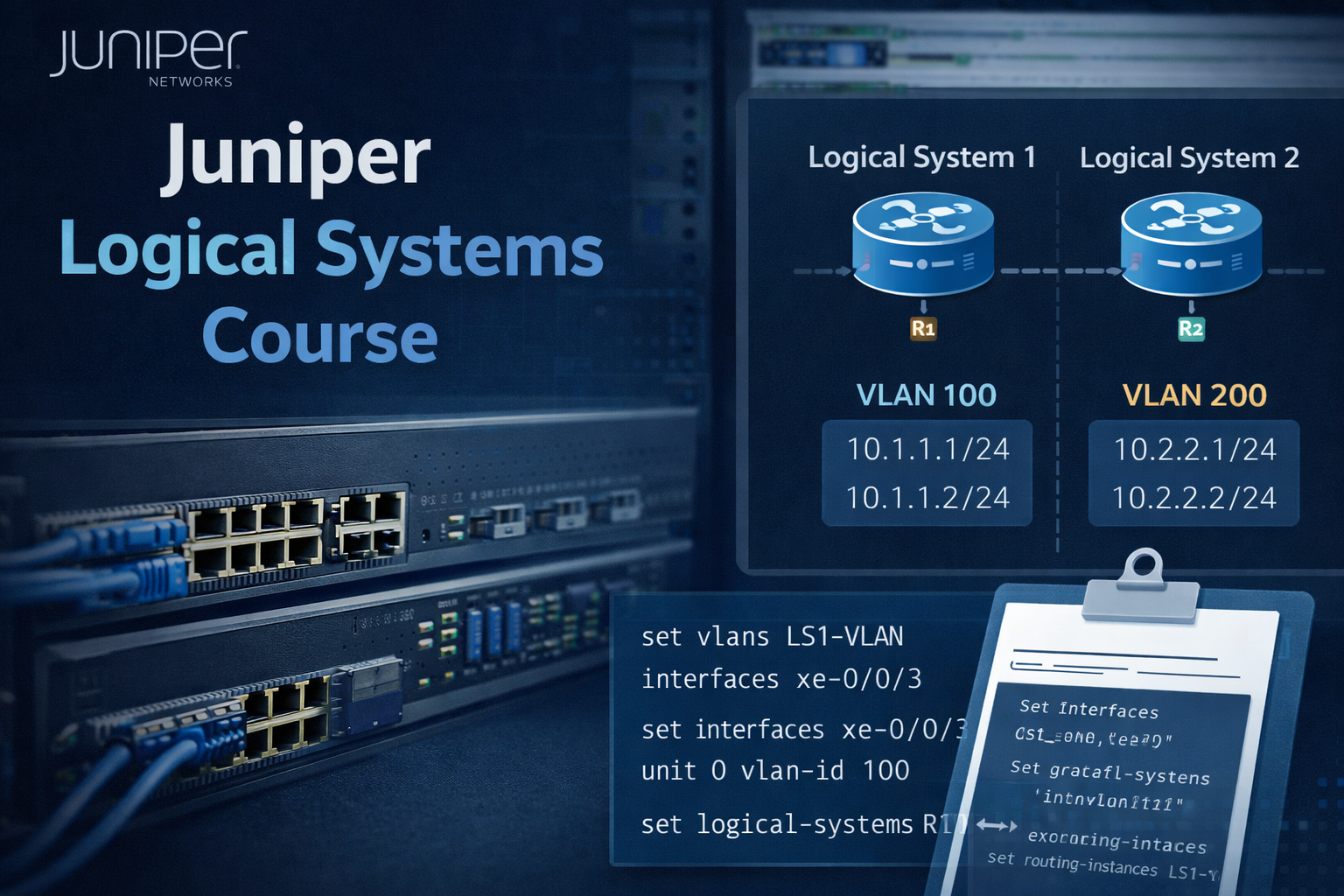 Juniper Logical Systems Course